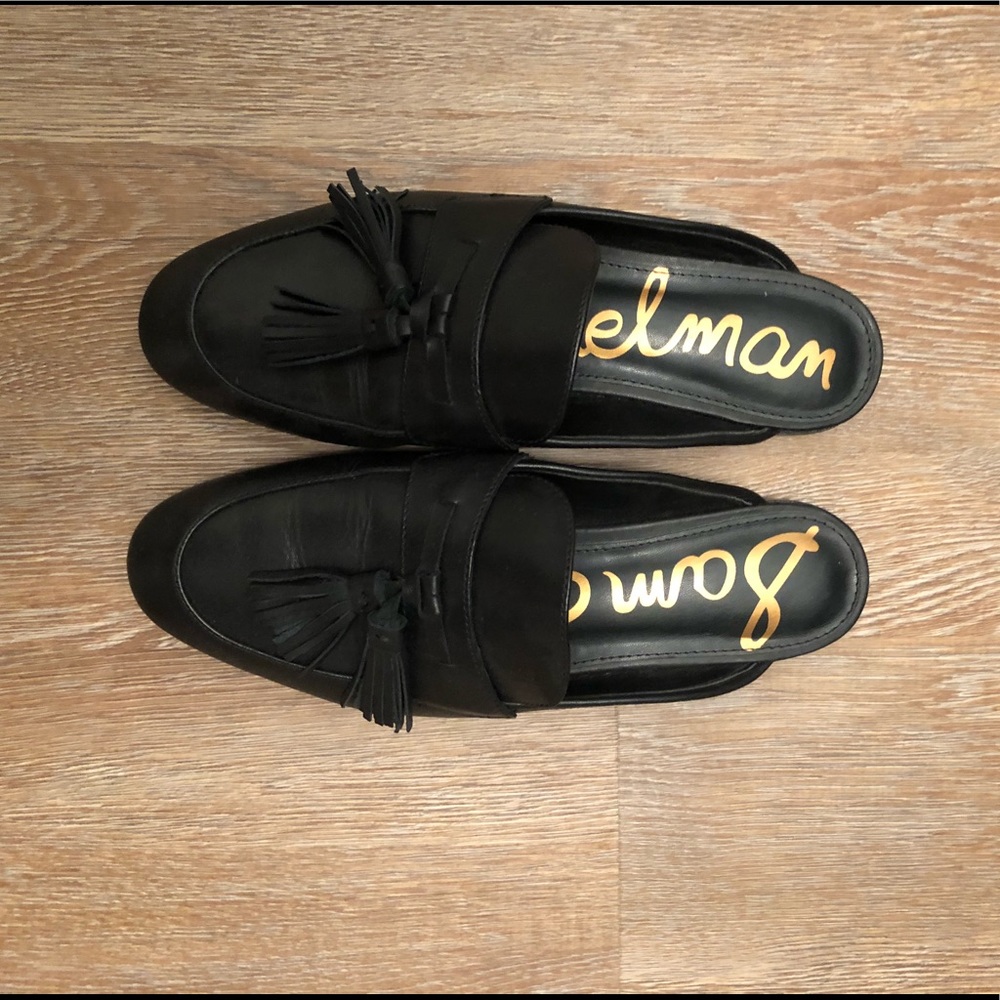 Paris Leather Black Loafer.